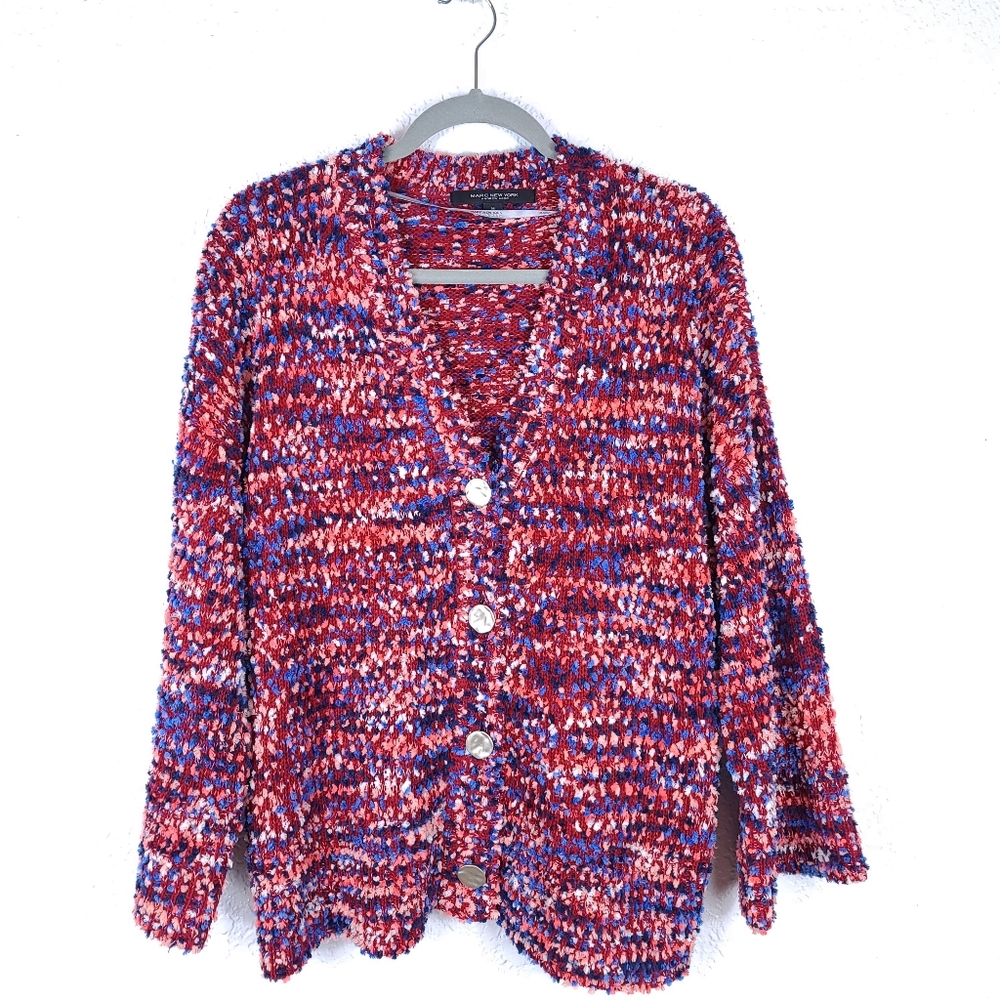 MARC NEW YORK Chunky Oversized Textured Cardigan - Picture 2 of 10